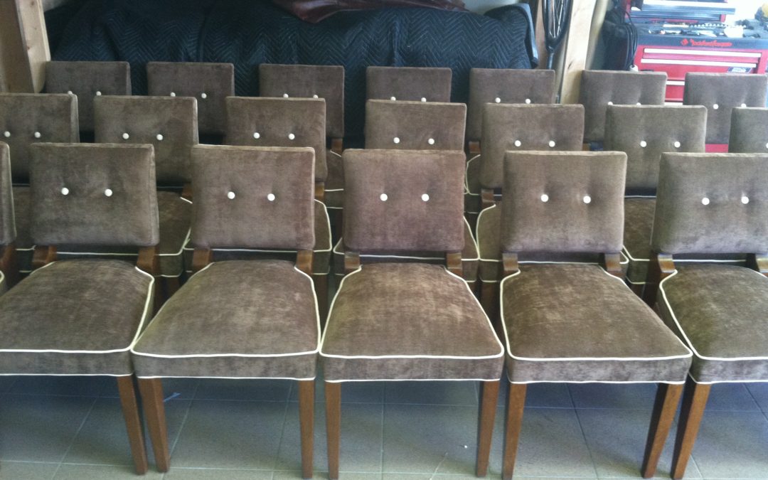 Commercial Custom Chair Upholstery