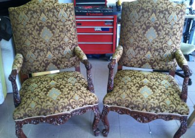 Chair Upholstery - Custom Upholstery - Furniture Repair - Skippy Upholstery -46-after