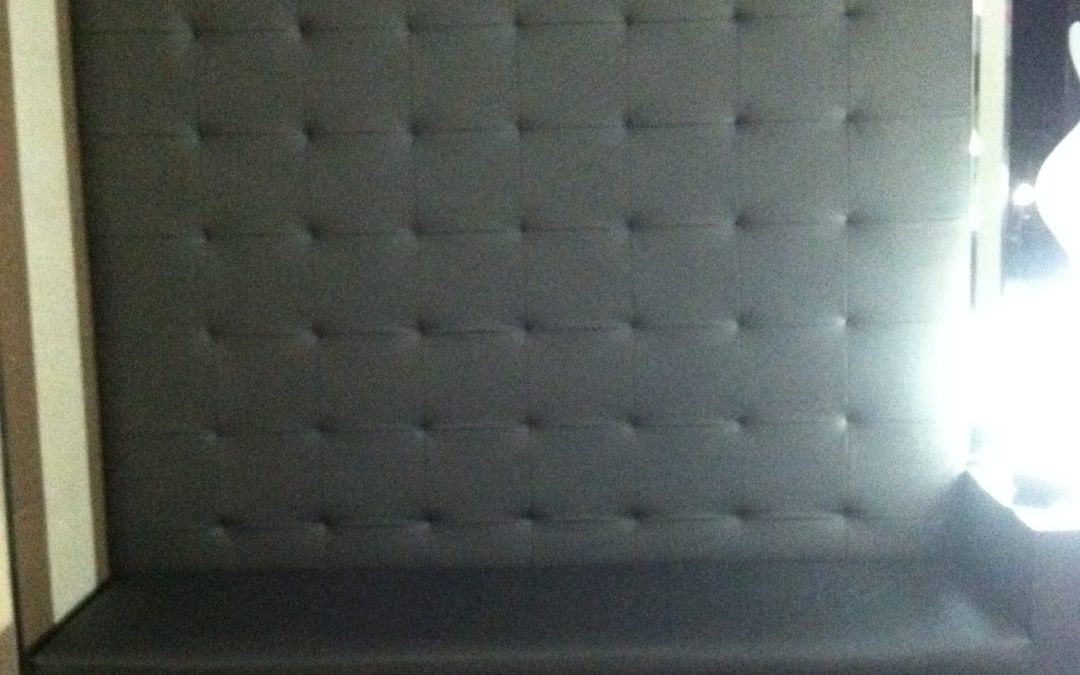 Custom Full Wall Headboard Upholstery