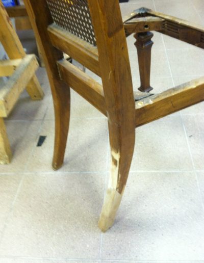 Wood Restoration and Chair Repair - Skippy Upholstery - Furniture Repair - 3-before